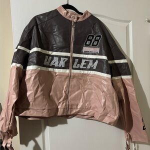 Fashion Nova Plus Racer Jacket